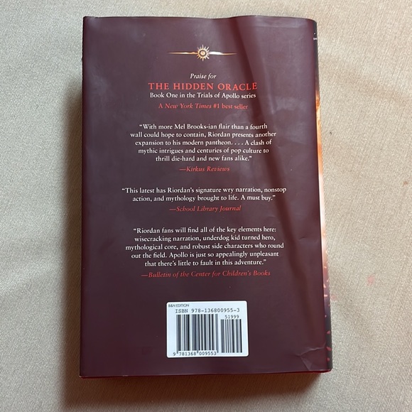 NOT ELIGIBLE FOR BUNDLE DEAL The Trials of Apollo #2 in The Dark Prophecy Series - Picture 2 of 12